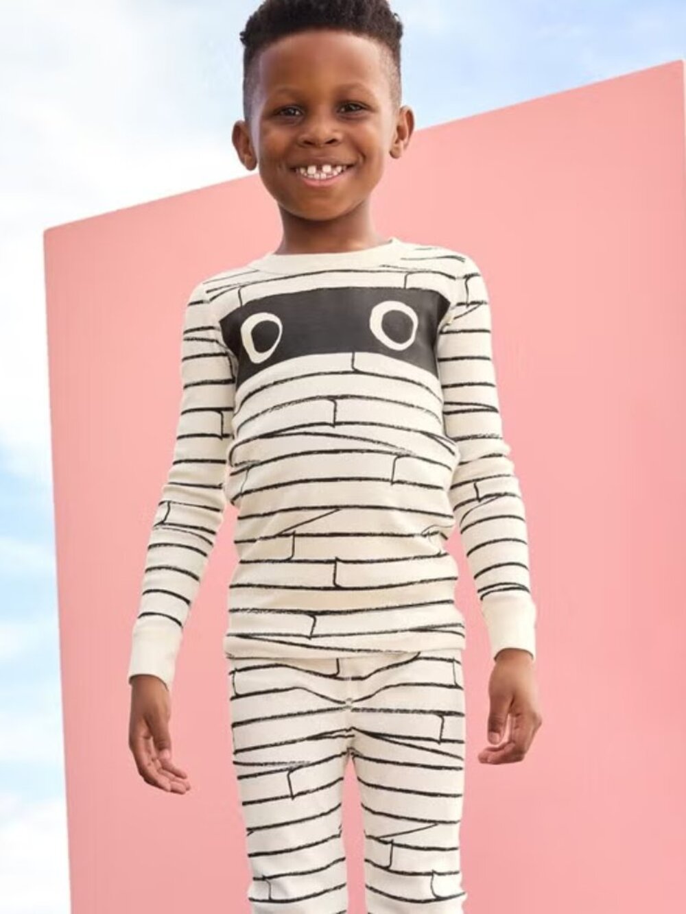 NWT Hanna Andersson Halloween Costume HannaJams™ Pajama Set | Mummy